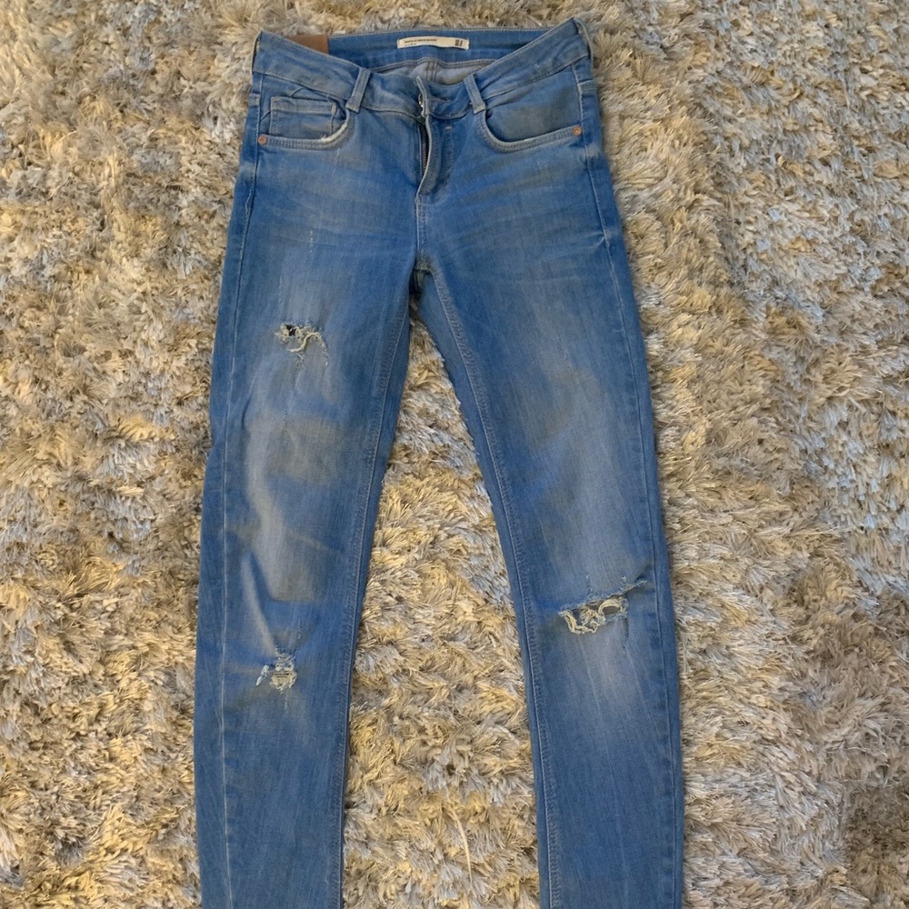 Zara TRF Sculpt Jeans, Size 34